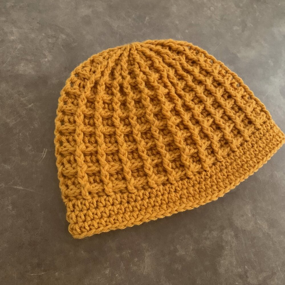 #8- Hand Crafted Men's Beanie